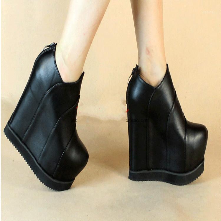 Spring and autumn: 15cm super high-rise women's shoes; European and American platform boots; Roman platform shoes1, Black
Spring and autumn: 15cm super high-rise women's shoes; European and American platform boots; Roman platform shoes1, Black