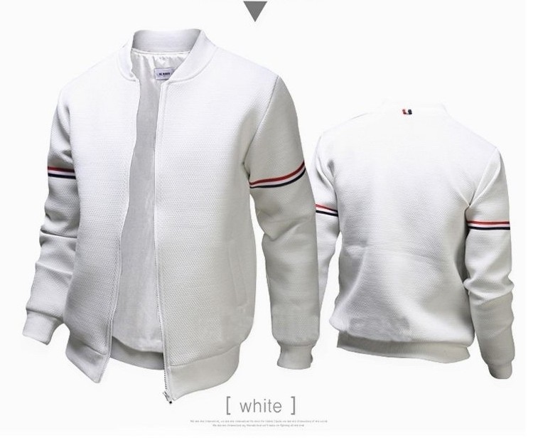 Fashion Men Panelled Jacket New Arrival Spring Autumn Casual Jacket with Zipper Mens Streetwear Slim Jackets Clothing -3XL, White
Fashion Men Panelled Jacket New Arrival Spring Autumn Casual Jacket with Zipper Mens Streetwear Slim Jackets Clothing -3XL, White