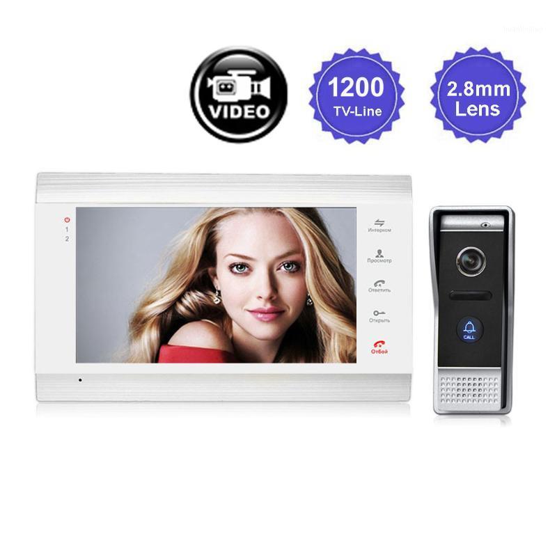 7 inch Video Door phone Wired Door Intercom System Support Motion Detect TF Card Record Metal Outdoor Camera1
7 inch Video Door phone Wired Door Intercom System Support Motion Detect TF Card Record Metal Outdoor Camera1