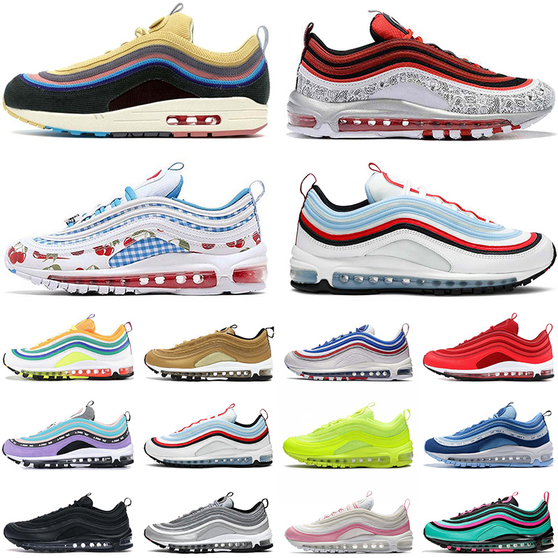 2021 Fashion 97s Triple Black White Running shoes for Men Women UNDEFEATED GS Sky Red Leopard Trainers Sneakers
2021 Fashion 97s Triple Black White Running shoes for Men Women UNDEFEATED GS Sky Red Leopard Trainers Sneakers