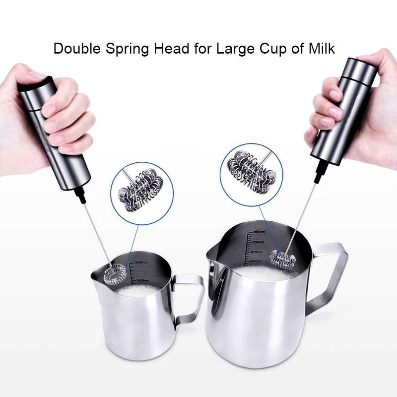 Chocolate Jugs Milk Frother Kitchen Whisk Mixer Hand Milk Foamer for Coffee Frothy Blend Mixer
Chocolate Jugs Milk Frother Kitchen Whisk Mixer Hand Milk Foamer for Coffee Frothy Blend Mixer