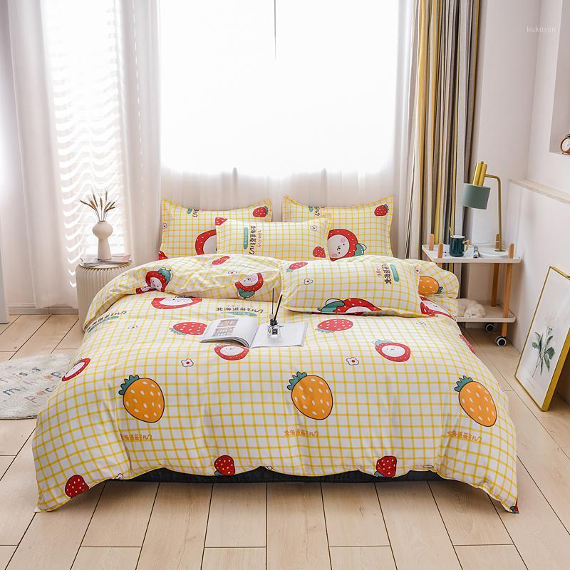 BEST.WENSD Bedding set single Double person Korean bedding duvet cover set sheet pillowcases comforter1, As picture
BEST.WENSD Bedding set single Double person Korean bedding duvet cover set sheet pillowcases comforter1, As picture