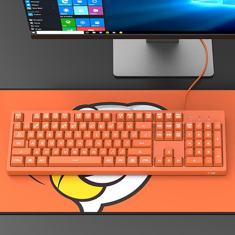 iBen USB Membrane Keyboard 104 Keys Pink Keyboard Gaming Keyboards For PC Desktop
iBen USB Membrane Keyboard 104 Keys Pink Keyboard Gaming Keyboards For PC Desktop