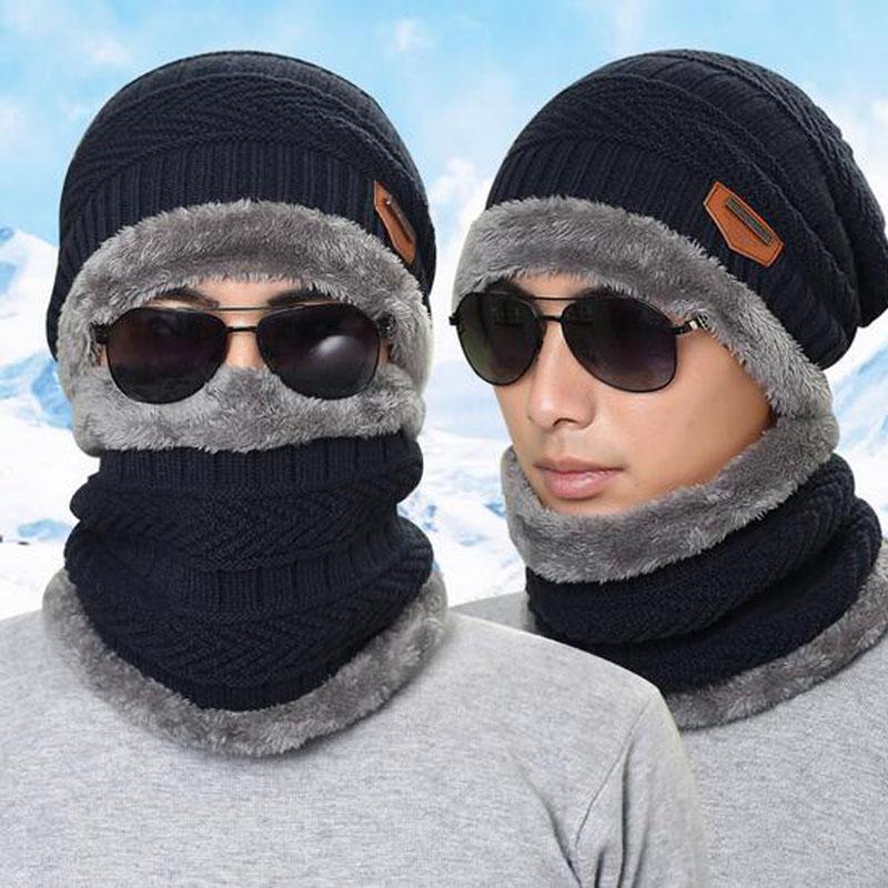 2020 Men Warm Hats Cap Scarf Winter Hat Knitting for men Caps Lady Beanie Knitted Hats Women's Ring Scarf
2020 Men Warm Hats Cap Scarf Winter Hat Knitting for men Caps Lady Beanie Knitted Hats Women's Ring Scarf