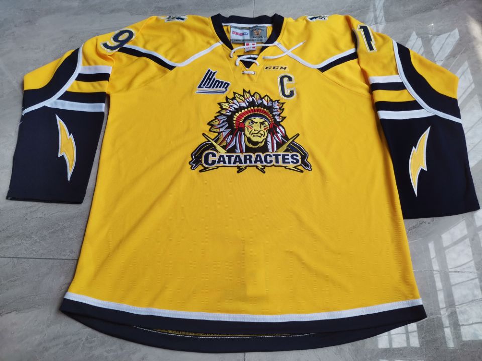 Custom Men Youth women Vintage CHL Shawinigan Cataractes Anthony Beauvillie Hockey Jersey Size -5XL or custom any name or number, White youth s-xl
Custom Men Youth women Vintage CHL Shawinigan Cataractes Anthony Beauvillie Hockey Jersey Size -5XL or custom any name or number, White youth s-xl