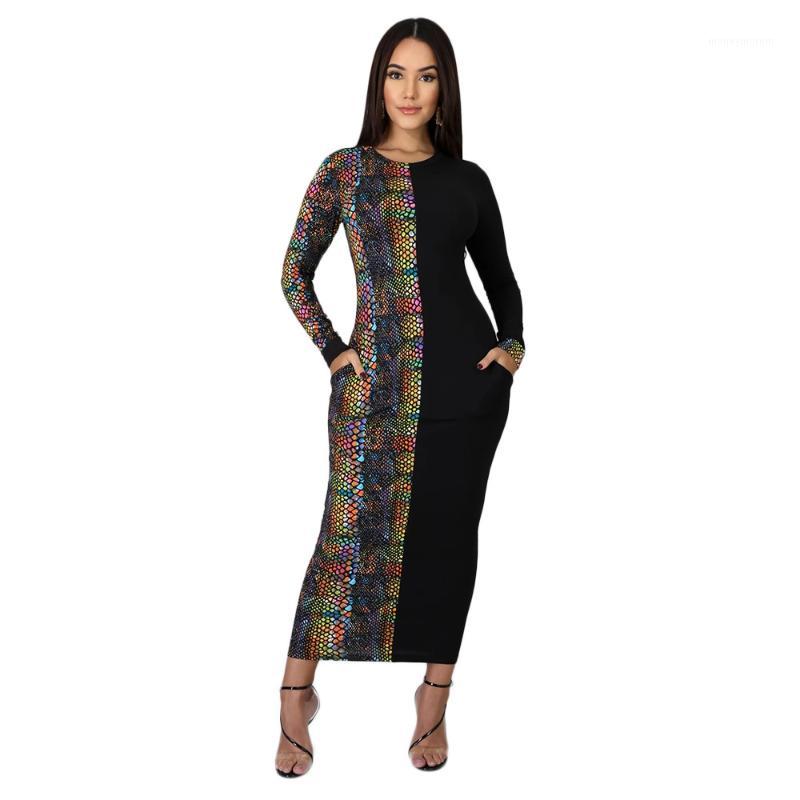 Women Snake Print Patchwork Pencil Dress Sexy Long Sleeve Autumn Winter Warm Plus Size Evening Party Dresses Plus Size1, Black
Women Snake Print Patchwork Pencil Dress Sexy Long Sleeve Autumn Winter Warm Plus Size Evening Party Dresses Plus Size1, Black