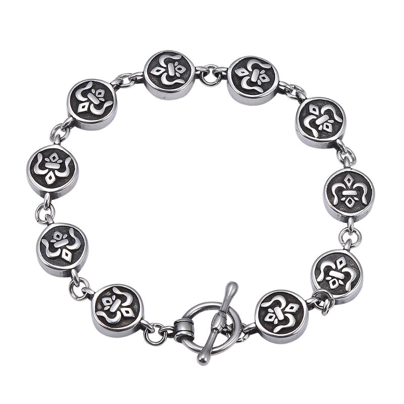 Stainless Steel Bracelets For Women Party Gift Fashion Chain Charm Bracelets Jewelry GS0022