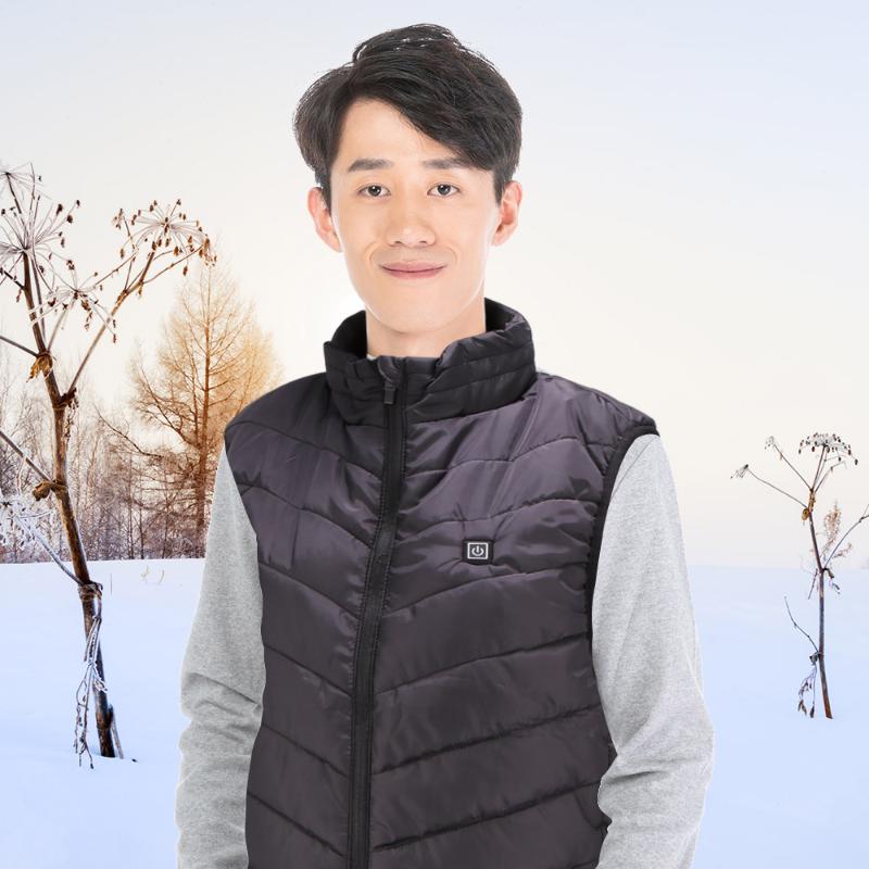 Electric Heated Jackets Vest Down Cotton Coat USB Infrared Winter Smart Heating Cotton Vest Flexible Thermal Winter Warm Jacket, As shown
Electric Heated Jackets Vest Down Cotton Coat USB Infrared Winter Smart Heating Cotton Vest Flexible Thermal Winter Warm Jacket, As shown