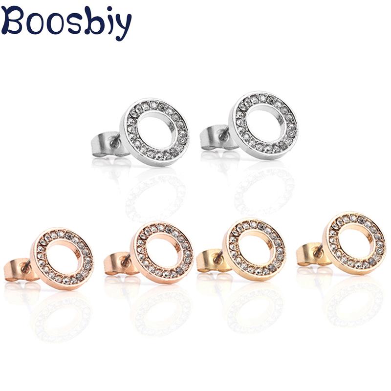 High Quality European Style Round Stud Earrings Elegant Fine Earrings For Women Girls Jewelry Gift
High Quality European Style Round Stud Earrings Elegant Fine Earrings For Women Girls Jewelry Gift
