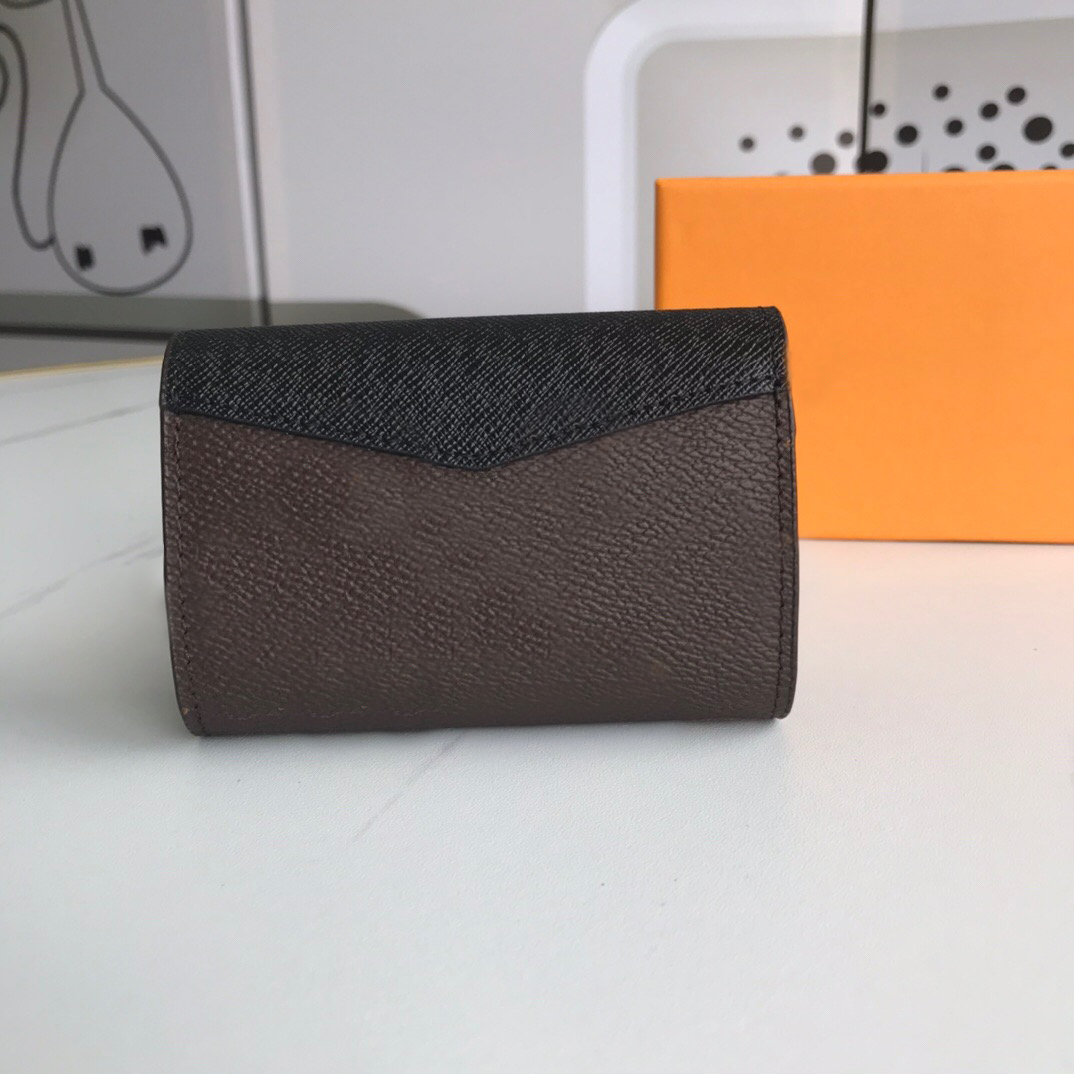 High Quality luxurys designers wallet Purse Woman Fashion Clutch purses Monogrames Croisette Short wallet Card Holder Purse Box Dust Bag, M61273#1
High Quality luxurys designers wallet Purse Woman Fashion Clutch purses Monogrames Croisette Short wallet Card Holder Purse Box Dust Bag, M61273#1