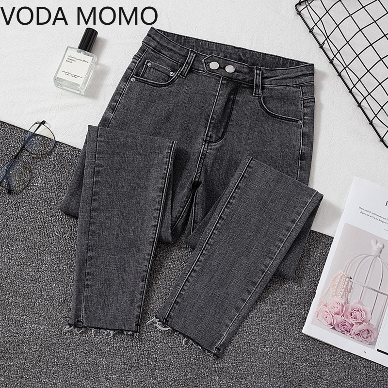 Plus size Jeans Female Denim Pants Black Womens Jeans woman Donna Stretch Bottoms Feminino Skinny Pants For Women Trousers 201105