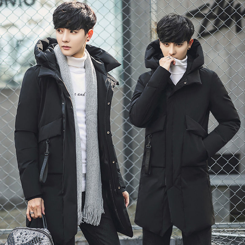 New Arrival Winter Jackets For Men Think Warm Windproof Soft Cottonpadded Coat Winter Men Casual Long Sleeve Loose Hooded T200117