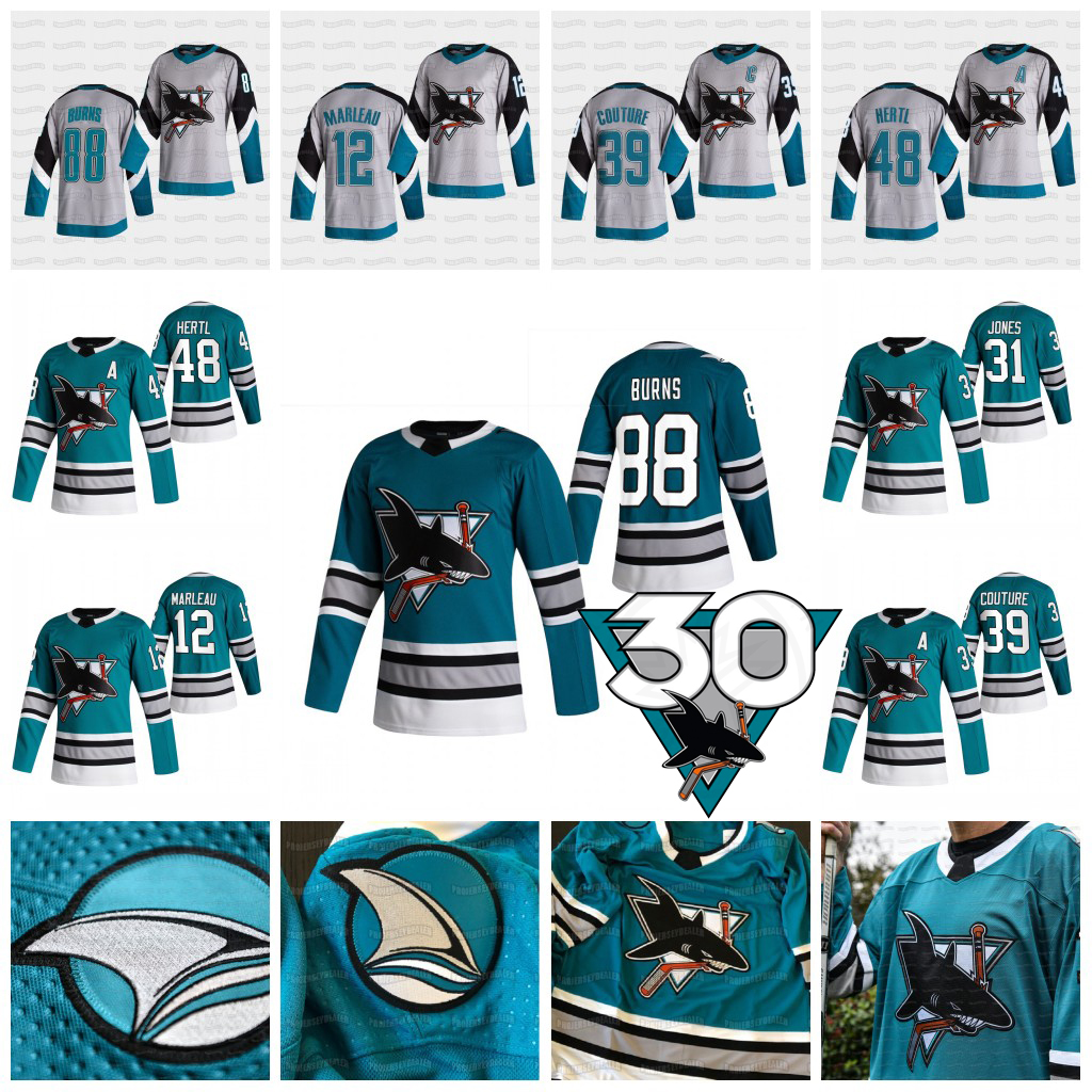 San Jose Sharks 2021 30th Anniversary Heritage Patrick Marleau Jersey Logan Couture Evander Kane Brent Burns Tomas Hertl William Eklund, White mens s-3xl
San Jose Sharks 2021 30th Anniversary Heritage Patrick Marleau Jersey Logan Couture Evander Kane Brent Burns Tomas Hertl William Eklund, White mens s-3xl