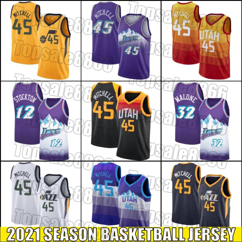 Utah Jazz Jersey Donovan 45 Mitchell Jerseys John 12 Stockton Jersey Karl 32 Malone Jerseys Basketball Throwback Jersey ZCB56, Black;red
Utah Jazz Jersey Donovan 45 Mitchell Jerseys John 12 Stockton Jersey Karl 32 Malone Jerseys Basketball Throwback Jersey ZCB56, Black;red