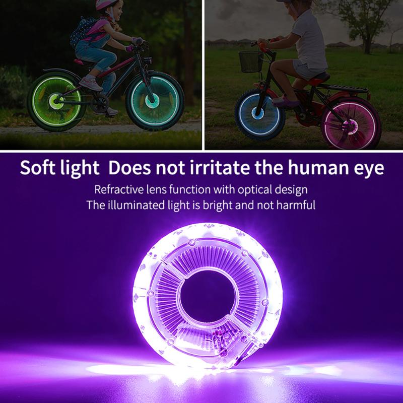 WEST BIKING LED Bicycle Wheel Light Bike Front Tail Hub Spoke One Lamp With 7Color 18 Modes Rechargeable Kids Bike Light
WEST BIKING LED Bicycle Wheel Light Bike Front Tail Hub Spoke One Lamp With 7Color 18 Modes Rechargeable Kids Bike Light