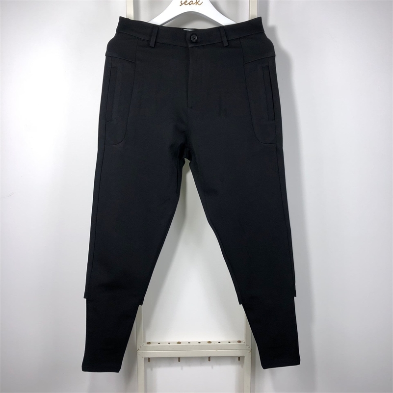 Owen Seak Men Casual Pencil Pants High Street Wear Men's Clothing England Sweatpants Preppy Autumn Winter Cross Black Pants 201128
Owen Seak Men Casual Pencil Pants High Street Wear Men's Clothing England Sweatpants Preppy Autumn Winter Cross Black Pants 201128