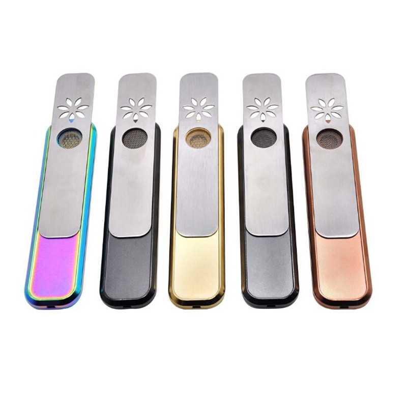 DHL Aluminum Metal Smoking Pipe Genius pipes Metal Pipe With Screen Airtight Tobacco Herb Hand Spoon Pipes Hand Pipe
DHL Aluminum Metal Smoking Pipe Genius pipes Metal Pipe With Screen Airtight Tobacco Herb Hand Spoon Pipes Hand Pipe