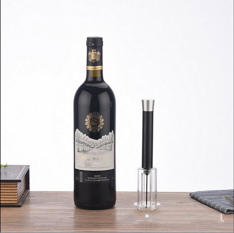 4 Pcs set Red Wine Opener Air Pressure Pump Bottle Opener Corkscrews With Vacuum Stopper Wine Pourer Bar Tools Kitchen Gadgets215267260