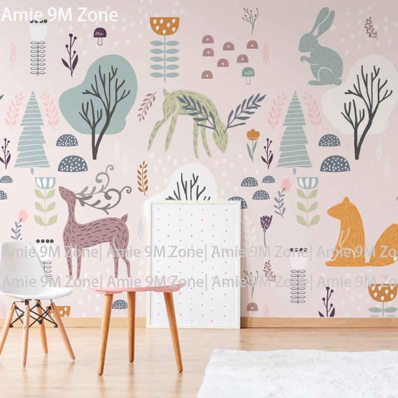 Light cream background cartoon design zoon animals trees customerize size mural wallpapers baby background wall-papers, Multi
Light cream background cartoon design zoon animals trees customerize size mural wallpapers baby background wall-papers, Multi