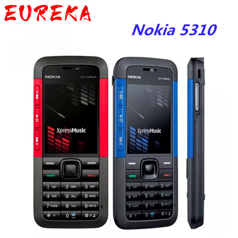 Original Unlocked Nokia 5310 phones XpressMusic Bluetooth Java MP3 Player Refurbished Phone, Red
Original Unlocked Nokia 5310 phones XpressMusic Bluetooth Java MP3 Player Refurbished Phone, Red