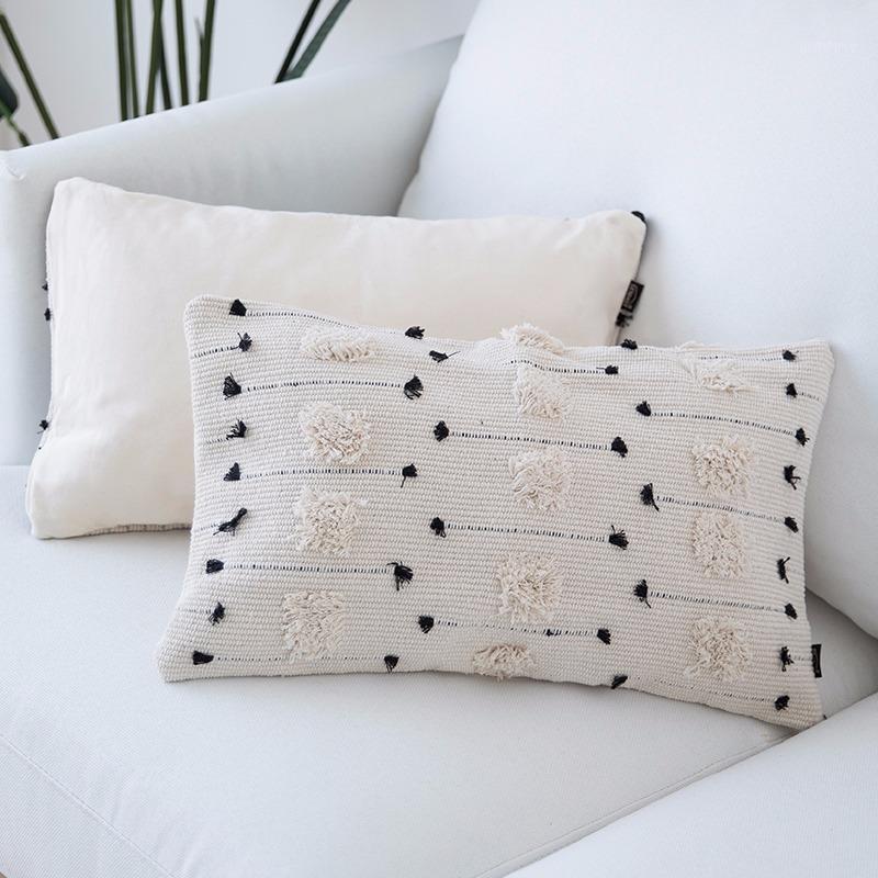 Moroccan Style White Black Geometric cushion cover pillow cover Woven for Home decoration Sofa Bed 45x45cm/30x50cm ZM715011
Moroccan Style White Black Geometric cushion cover pillow cover Woven for Home decoration Sofa Bed 45x45cm/30x50cm ZM715011