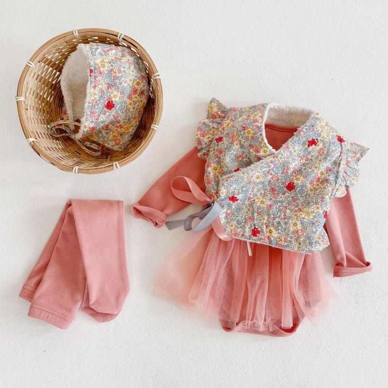 2021 New Winter Newborn Kids Baby Girl Clothes Long Sleeve Cotton Bodysuit Body Elegant Cute Sweet Princess Jumpsuit Lovely Outfits 1w2l, 96078vest hat
2021 New Winter Newborn Kids Baby Girl Clothes Long Sleeve Cotton Bodysuit Body Elegant Cute Sweet Princess Jumpsuit Lovely Outfits 1w2l, 96078vest hat