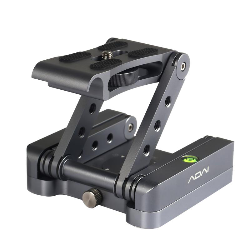 

Foldable Stabilizer Tilt Camera Bracket Adjustable For SLR Z Type Quick Release Photography Aluminum Alloy Tripod Head Portable