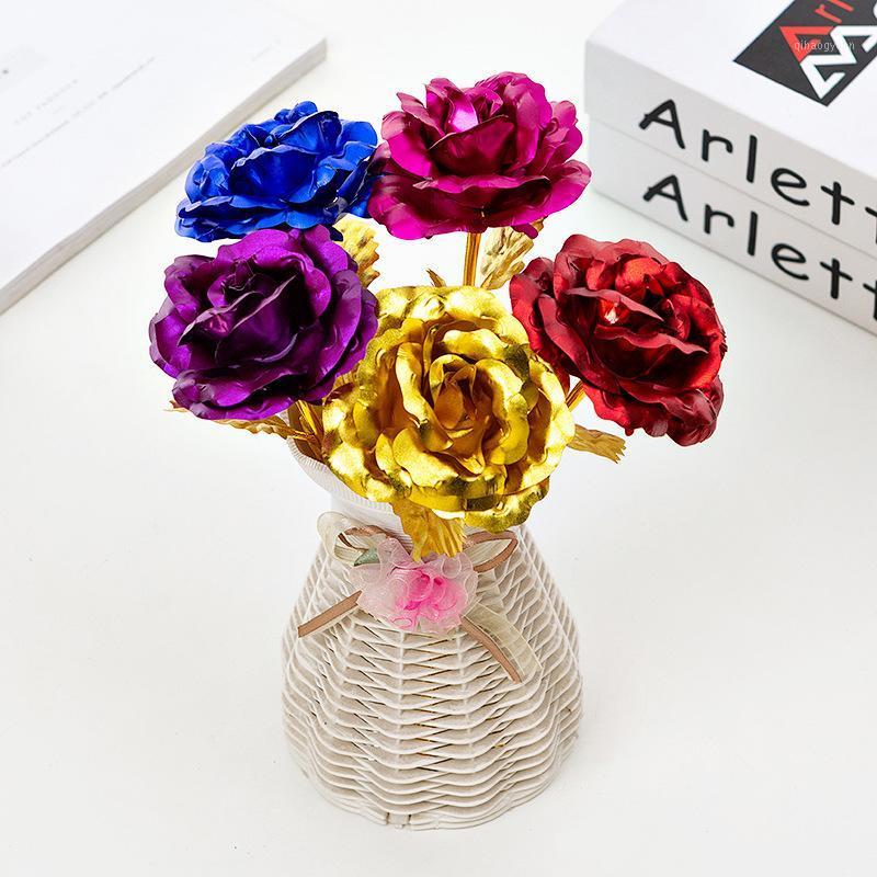 1PC 24K Gold Foil Rose Flower Without Box Valentine's Day Lover Gift Birthday Romantic Golden Home Decor Festive Party Supplies1, Red
1PC 24K Gold Foil Rose Flower Without Box Valentine's Day Lover Gift Birthday Romantic Golden Home Decor Festive Party Supplies1, Red