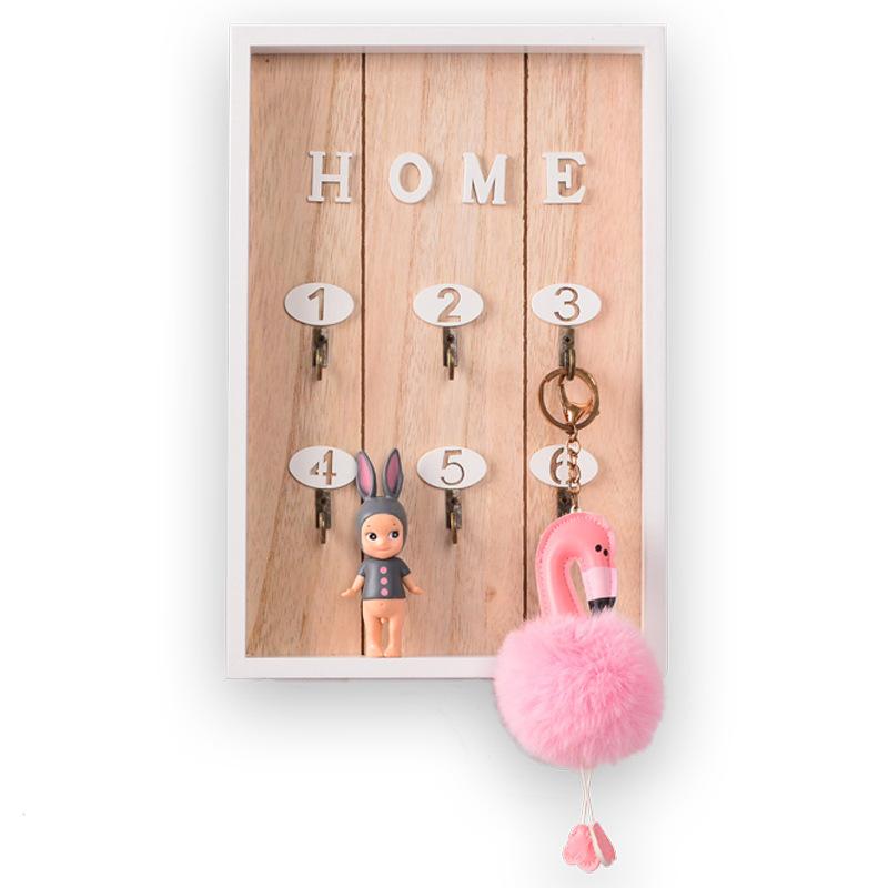 1pcs Wall Mounted Key Holder Wooden Key Hanger with 6 Hook Wall Decorative Holder Hooks Minimalist Hook Drop Shipping
1pcs Wall Mounted Key Holder Wooden Key Hanger with 6 Hook Wall Decorative Holder Hooks Minimalist Hook Drop Shipping