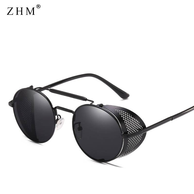 Sunglasses Steampunk Goggles Retro Men Punk Round Women Brand Designer Sun Glasses For Male UV400
Sunglasses Steampunk Goggles Retro Men Punk Round Women Brand Designer Sun Glasses For Male UV400