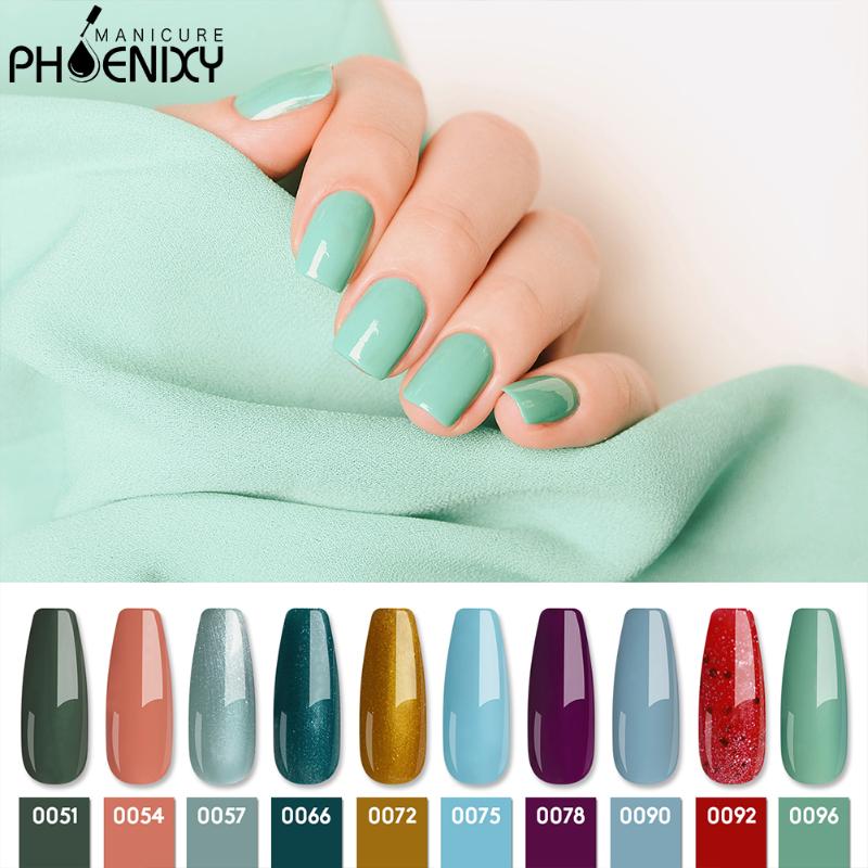 Phoenixy 4/6Pcs Nail Gel Polish Set Semi Permanent Hybrid Gel Nail Varnish Base Top Coat Soak Off UV LED Art
Phoenixy 4/6Pcs Nail Gel Polish Set Semi Permanent Hybrid Gel Nail Varnish Base Top Coat Soak Off UV LED Art