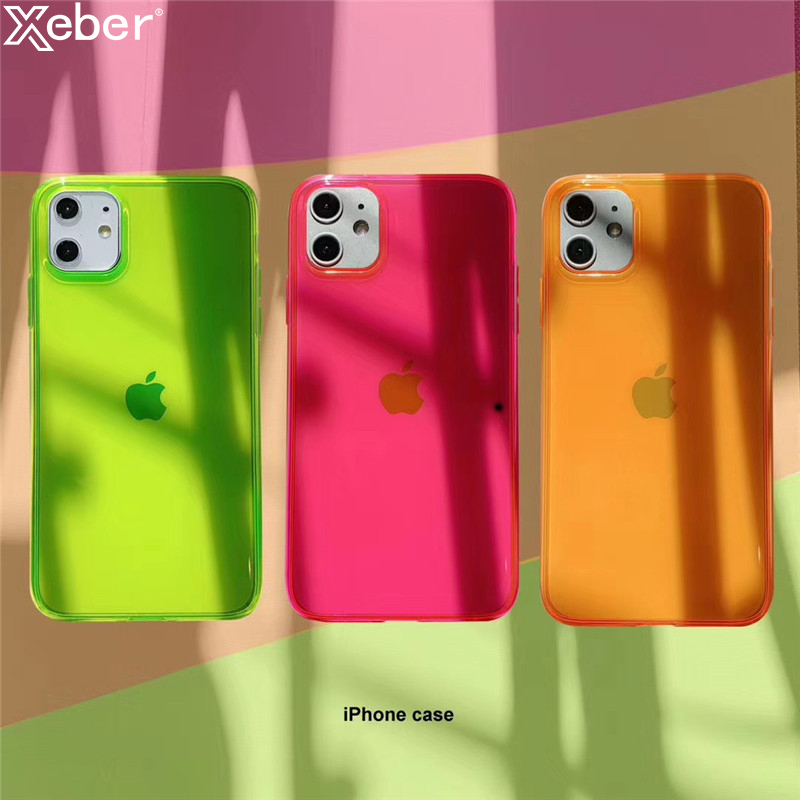 Neon Fluorescent Solid Color Phone Ca iPhone 11 12 Pro Max XR X XS 7 8 Plus Ca Soft IMD Clear Phone Back Cover, Pk
Neon Fluorescent Solid Color Phone Ca iPhone 11 12 Pro Max XR X XS 7 8 Plus Ca Soft IMD Clear Phone Back Cover, Pk