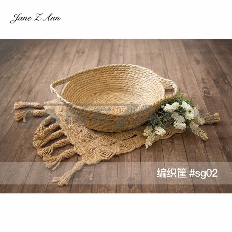Jane Z Ann Newborn photoprops handmade woven basket Babystudio shooting props basin frame new style, 32x9cm
Jane Z Ann Newborn photoprops handmade woven basket Babystudio shooting props basin frame new style, 32x9cm