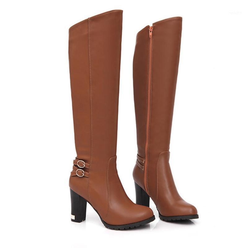 Knee high boots ladies fashion high heels winter snow boots Bottes pour femmes ladies leather warm snow thigh1, Brown
Knee high boots ladies fashion high heels winter snow boots Bottes pour femmes ladies leather warm snow thigh1, Brown