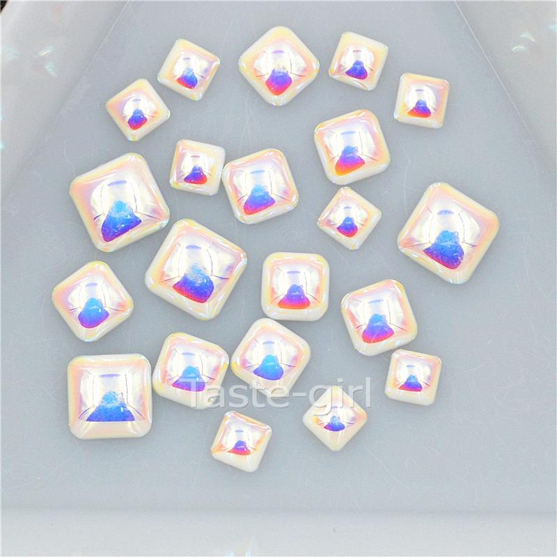 3D White AB Flat Back square Pearl Acrylic Nail Art Stickers Tips Decorations Glitter Nail Rhinestones Decorations Tools
3D White AB Flat Back square Pearl Acrylic Nail Art Stickers Tips Decorations Glitter Nail Rhinestones Decorations Tools