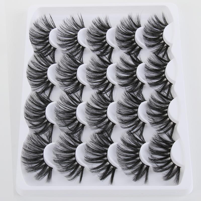 5/10Pairs 25MM 4D Mink False Eyelashes Natural Full Volume Thick Criss-cross Eyelashes Extension Wispies Fluffy Makeup Lashes
5/10Pairs 25MM 4D Mink False Eyelashes Natural Full Volume Thick Criss-cross Eyelashes Extension Wispies Fluffy Makeup Lashes