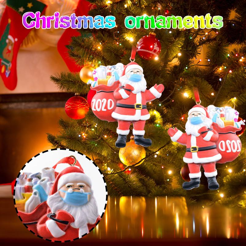 Personalized Santa Claus With Mask 2020 Christmas Holiday Decorations Christmas Tree Hanging Ornaments Festival Decor Ornaments
Personalized Santa Claus With Mask 2020 Christmas Holiday Decorations Christmas Tree Hanging Ornaments Festival Decor Ornaments