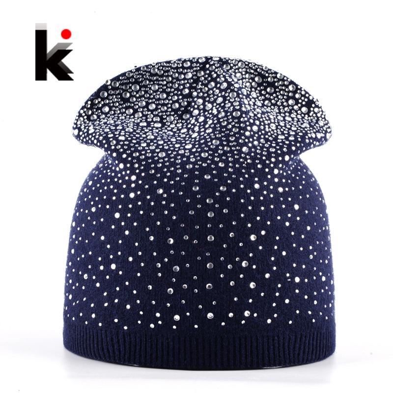 Femal Winter Beanie Hats Wool Knitted Caps Women Flashing Rhinestone Bonnet For Girl Skullies Hat Touca Feminina Inverno, Blue
Femal Winter Beanie Hats Wool Knitted Caps Women Flashing Rhinestone Bonnet For Girl Skullies Hat Touca Feminina Inverno, Blue