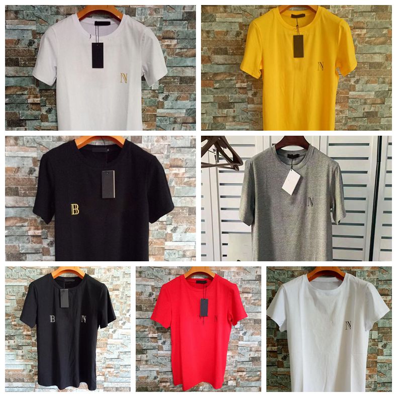 Luxury Short Summer Men tee Designer T Shirt solid Men's polo t shirts Breathable Essentials Casual sweatshirt Tees With Letters Print Sleeves Top jeans clothes S-2XL, #1
Luxury Short Summer Men tee Designer T Shirt solid Men's polo t shirts Breathable Essentials Casual sweatshirt Tees With Letters Print Sleeves Top jeans clothes S-2XL, #1