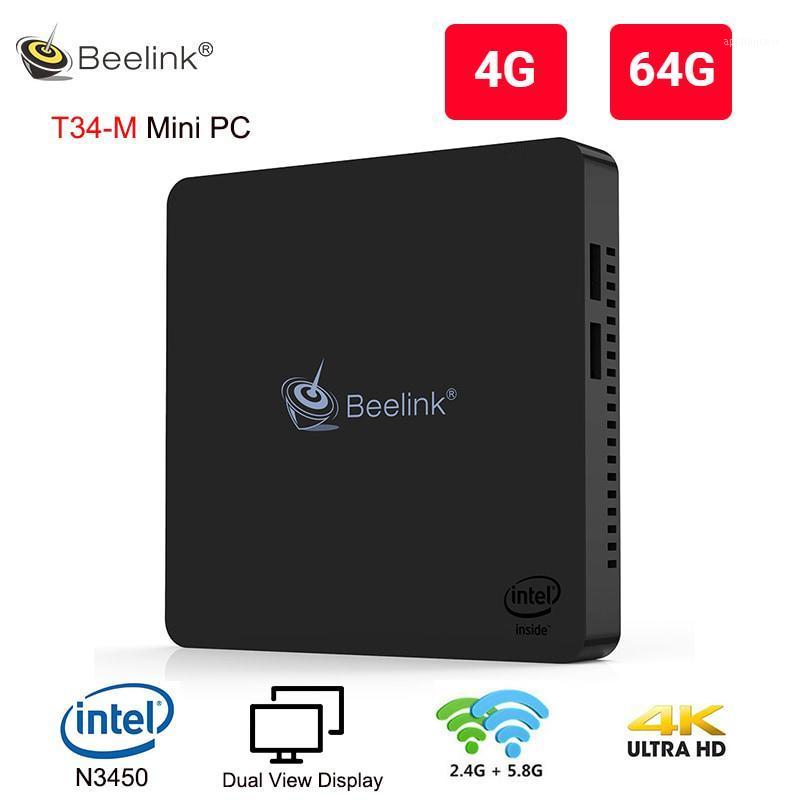 Beelink Gemini T34-M Mini PC Intel Apollo Lake Celeron N3450 Graphics 500 Dual View Display Windows 10 4GB 64GB 2.4G+5.8G WiFi1
Beelink Gemini T34-M Mini PC Intel Apollo Lake Celeron N3450 Graphics 500 Dual View Display Windows 10 4GB 64GB 2.4G+5.8G WiFi1