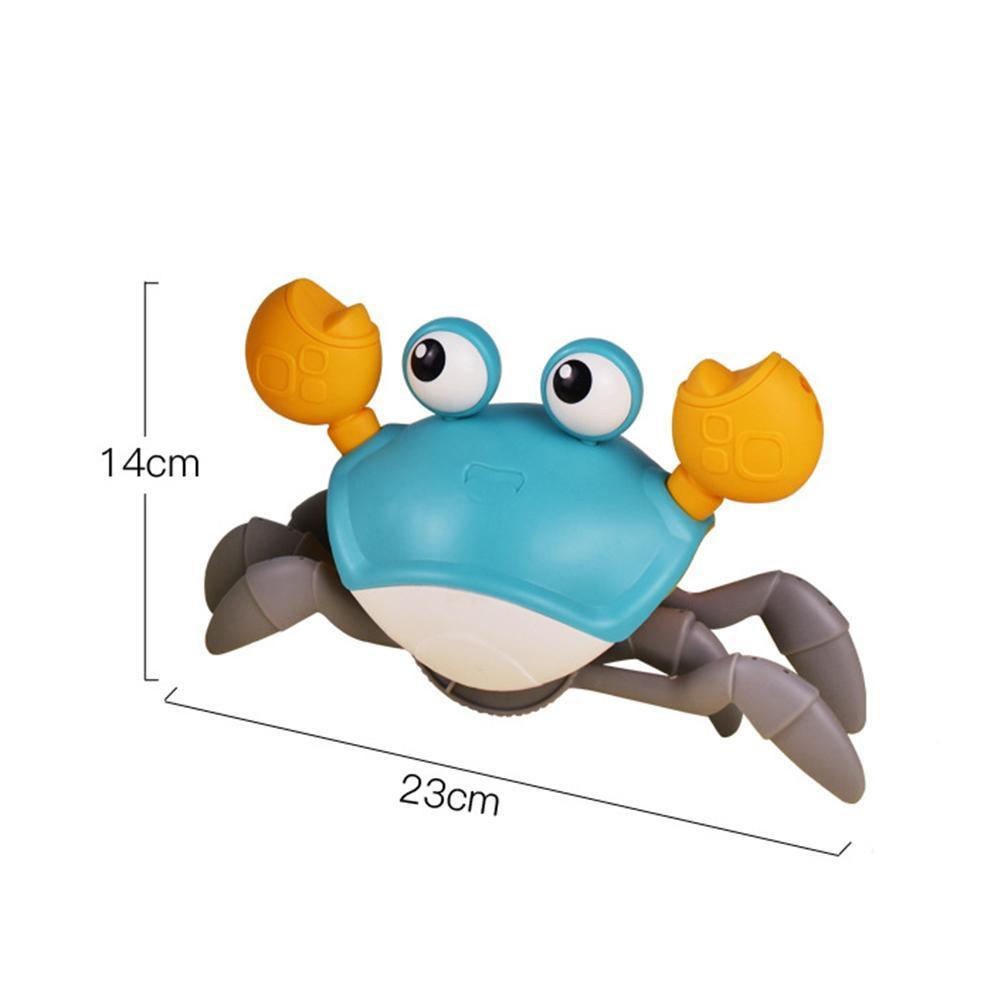 Bath Toys Big Crab Clockwork Baby Infant Water Classic Toy Beach Toys For Baby Drag Baby Bath Tub Summer Toy For Kids LJ201019