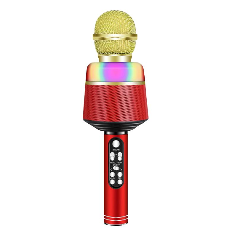 Wireless Smartphone Karaoke Player Handheld Microphone Built-in rechargeable lithium battery for Smartphone
Wireless Smartphone Karaoke Player Handheld Microphone Built-in rechargeable lithium battery for Smartphone