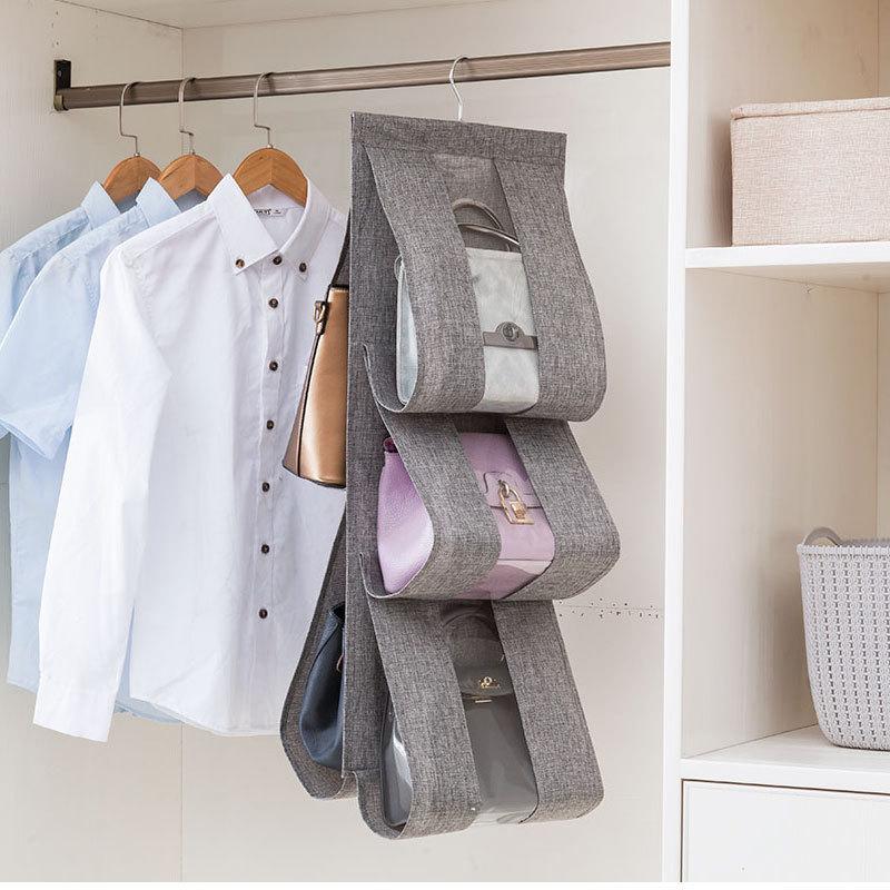 High quality 5 Pocket Hanging Handbag Organizer Wardrobe Closet Transparent Storage Bag Door Wall Clear Sundry Shoe Bag Pouch
High quality 5 Pocket Hanging Handbag Organizer Wardrobe Closet Transparent Storage Bag Door Wall Clear Sundry Shoe Bag Pouch