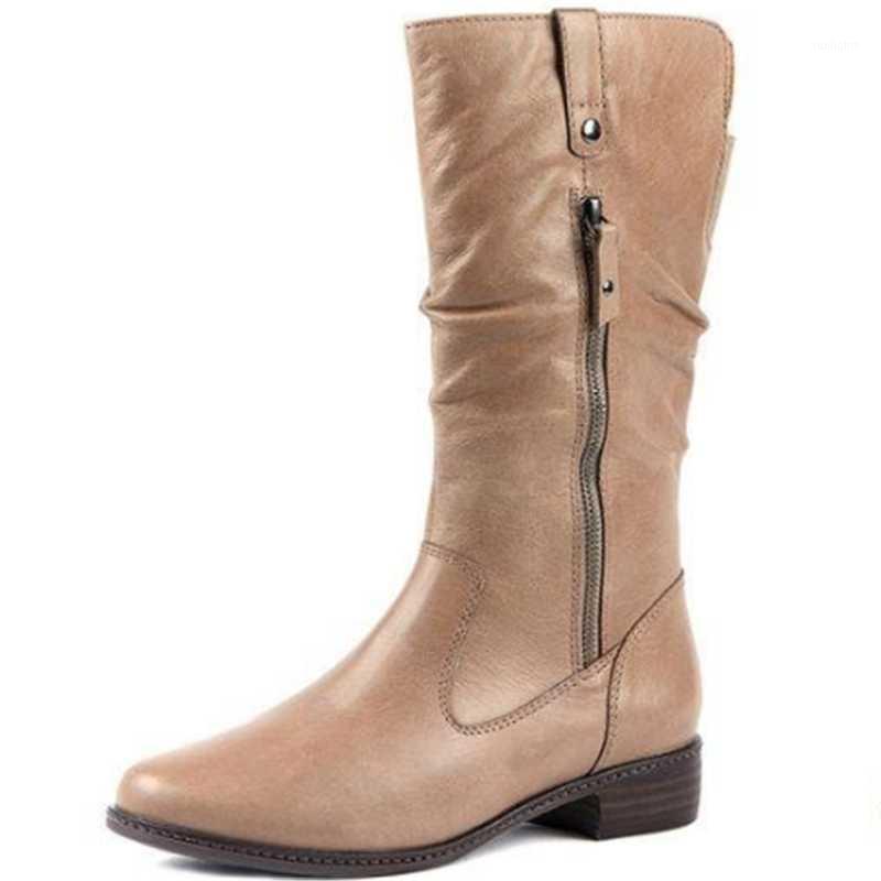 2020 New Winter Women's Boots Fashion Slip-On Square Heel Side Zipper PU Mid-tube Boots Round Toe Low Heel Warm Mid-calf1, Khaki
2020 New Winter Women's Boots Fashion Slip-On Square Heel Side Zipper PU Mid-tube Boots Round Toe Low Heel Warm Mid-calf1, Khaki