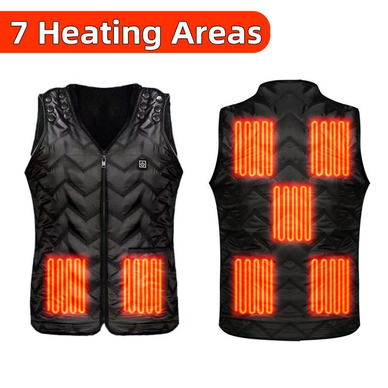 3 Gear 2020 Outdoor Men Electric Heated Vest USB Heating Vest Winter Thermal Polyester Camping Hiking Warm Hunting Jacket, 5s
3 Gear 2020 Outdoor Men Electric Heated Vest USB Heating Vest Winter Thermal Polyester Camping Hiking Warm Hunting Jacket, 5s