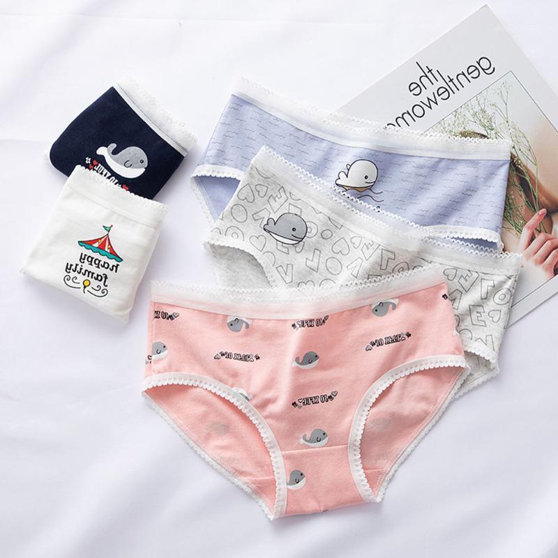 Lovely Women's Cotton Crotch Panties Fashion Women Cute Cartoon Whale Panties Underwear Girls Student Briefs Large Size -XXL1, Pink 01
Lovely Women's Cotton Crotch Panties Fashion Women Cute Cartoon Whale Panties Underwear Girls Student Briefs Large Size -XXL1, Pink 01