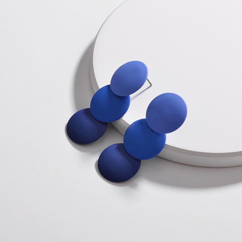 Gradient Paint Disc Circle Dangle Drops Statement Earrings for Women
Gradient Paint Disc Circle Dangle Drops Statement Earrings for Women