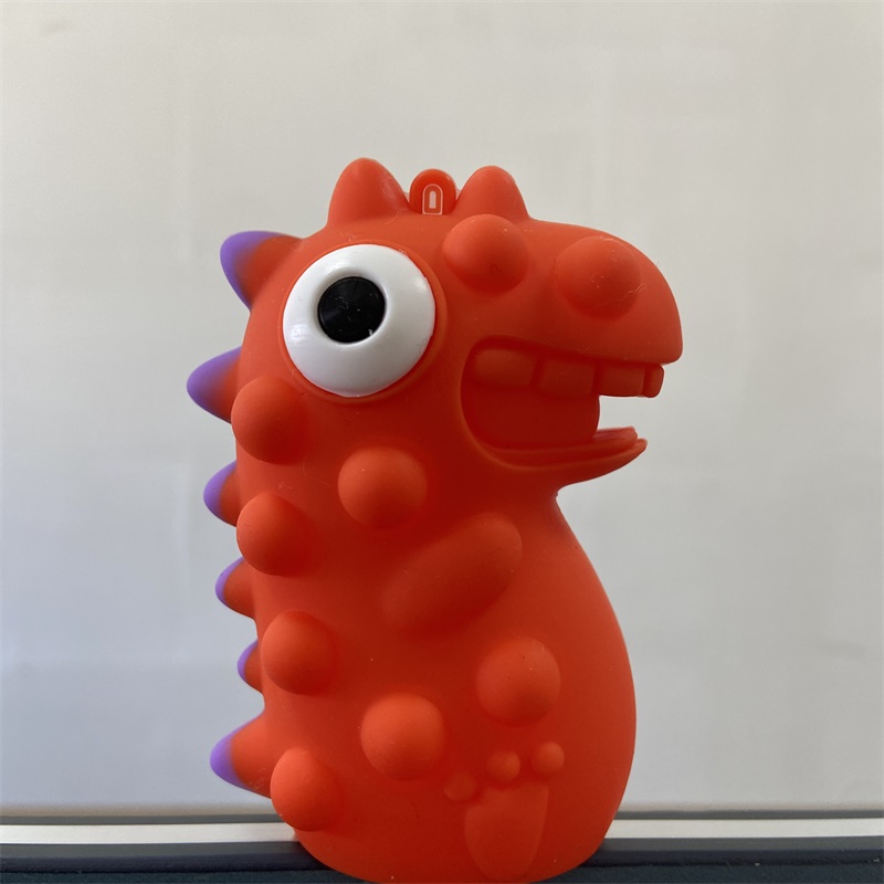 Fidget Toys Squishy Easter New Silicone 3D Spherical dinosaur press bubble ball fingertips decompression vent toy