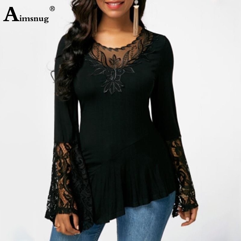 Plus size 4xl 5xl Women New Autumn Boho Solid Splice Lace Tops Bell sleeve Hollow Female T-Shirt Casual Slim Ladies Tee Shirt Y200412, Royal blue
Plus size 4xl 5xl Women New Autumn Boho Solid Splice Lace Tops Bell sleeve Hollow Female T-Shirt Casual Slim Ladies Tee Shirt Y200412, Royal blue