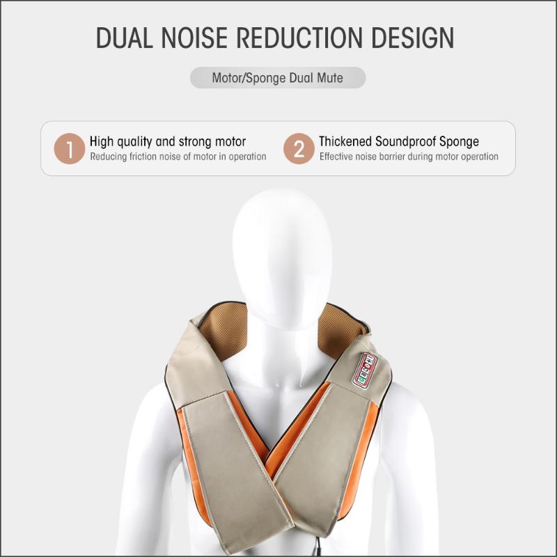 RZ Electrical Heating Massager Back Shoulder U Shape Neck Massager Infrared Heated Kneading Car Home Relax Shawl
RZ Electrical Heating Massager Back Shoulder U Shape Neck Massager Infrared Heated Kneading Car Home Relax Shawl